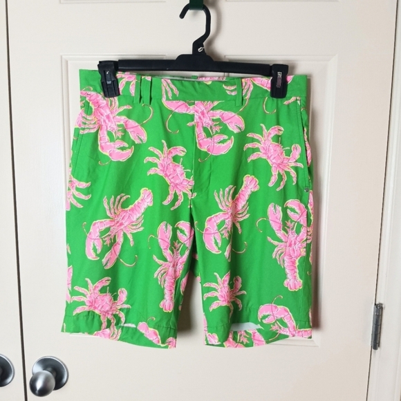 RLX Ralph Lauren Mens Tropical Lobster Golf Shorts Size 32 - Picture 2 of 5